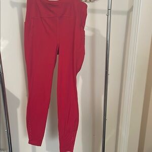 Lululemon Athletica Bold Red Leggings